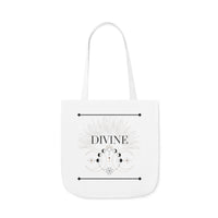 Divine | Canvas Tote | White