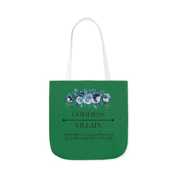 Flowers & Thorns | Canvas Tote | Dark Green