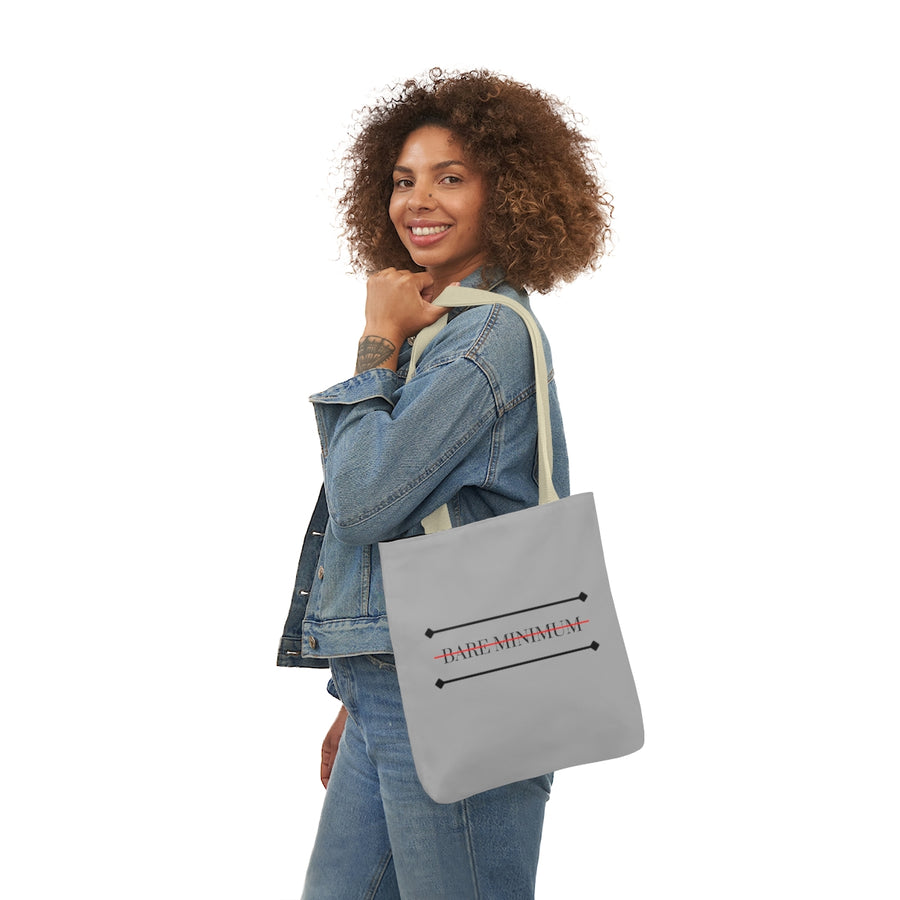 Bare Minimum | Canvas Tote | Light Gray