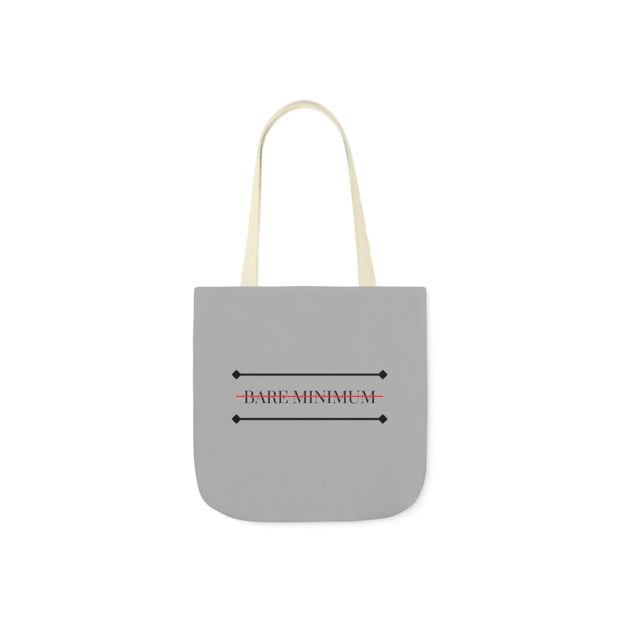 Bare Minimum | Canvas Tote | Light Gray