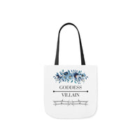 Flowers & Thorns | Canvas Tote | White