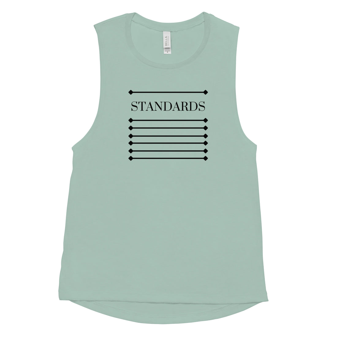 Standards | Flowy Scoop Muscle Tank