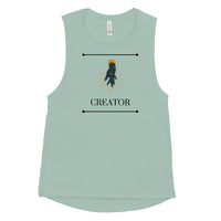 Creator | Flowy Scoop Muscle Tank